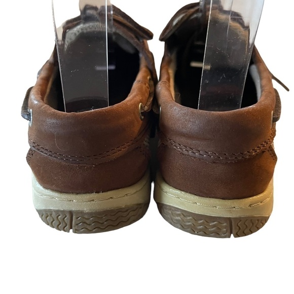 Bjorndal size 7 Chesapeake 131009 brown boat shoes GUC - Picture 8 of 15